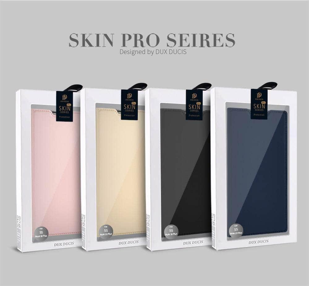 CaseBuddy Casebuddy Samsung Galaxy Note 10 Plus 5G Case High-Quality Magnetic Flip Leather Case Cover