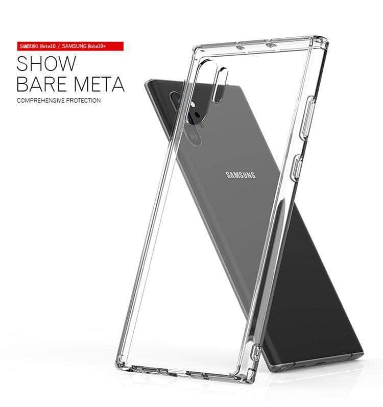Samsung Galaxy Note 10 Plus 5G Case Transparent Silicon TPU Back Cover - CaseBuddy