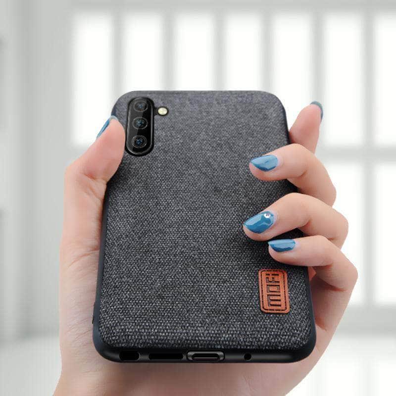Samsung Galaxy Note 10 Plus Case Shockproof Fabric Protective - CaseBuddy