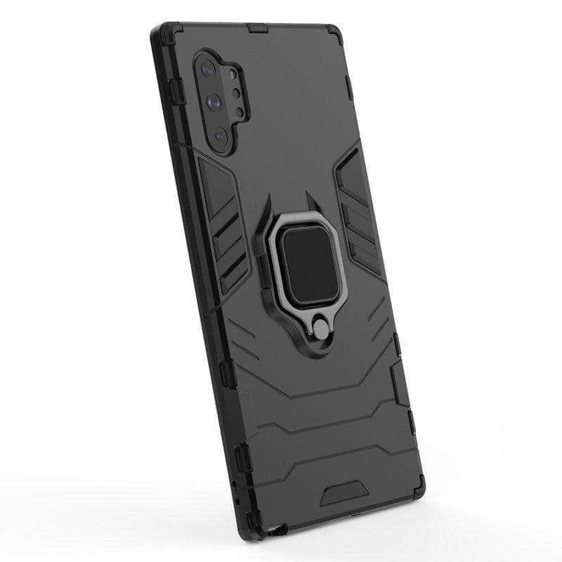 Samsung Galaxy Note10+ Note 10 Plus 5G Finger Ring Case Hard CaseArmor Case Back Cover - CaseBuddy