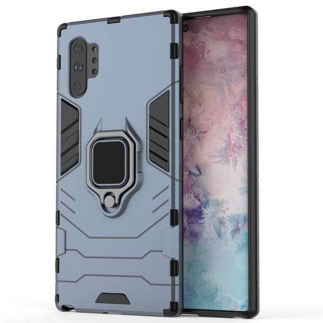 Samsung Galaxy Note10+ Note 10 Plus 5G Finger Ring Case Hard CaseArmor Case Back Cover - CaseBuddy