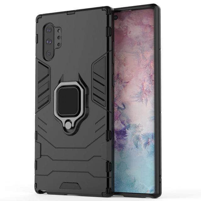 Samsung Galaxy Note10+ Note 10 Plus 5G Finger Ring Case Hard CaseArmor Case Back Cover - CaseBuddy