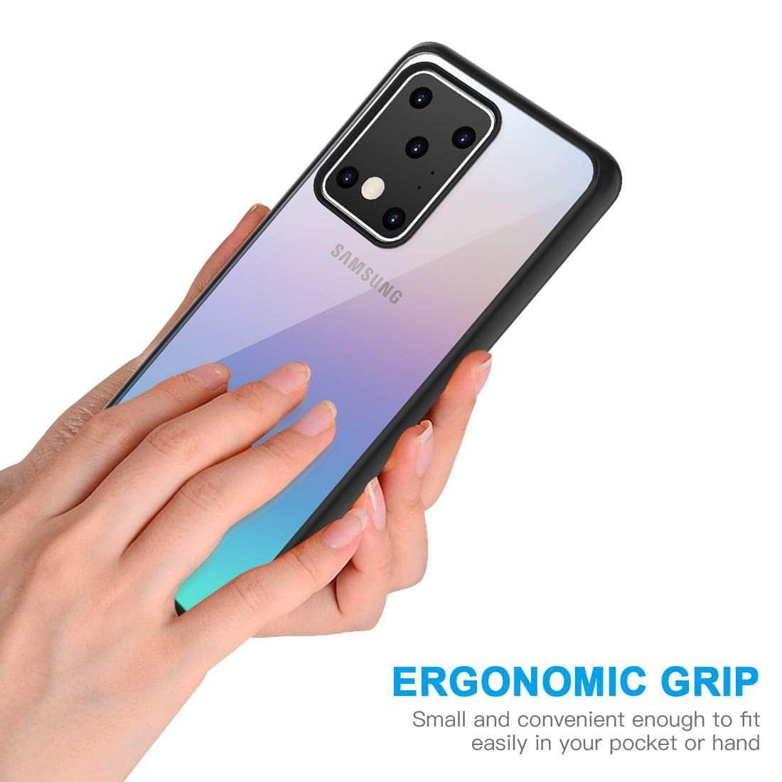 Samsung Galaxy S20 S20 Plus TPU+Clear Hard PC Hybrid Armor Shockproof Case - CaseBuddy