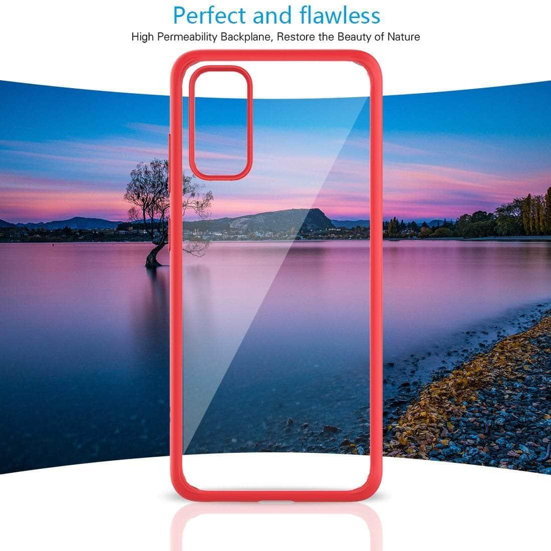 Samsung Galaxy S20 S20 Plus TPU+Clear Hard PC Hybrid Armor Shockproof Case - CaseBuddy