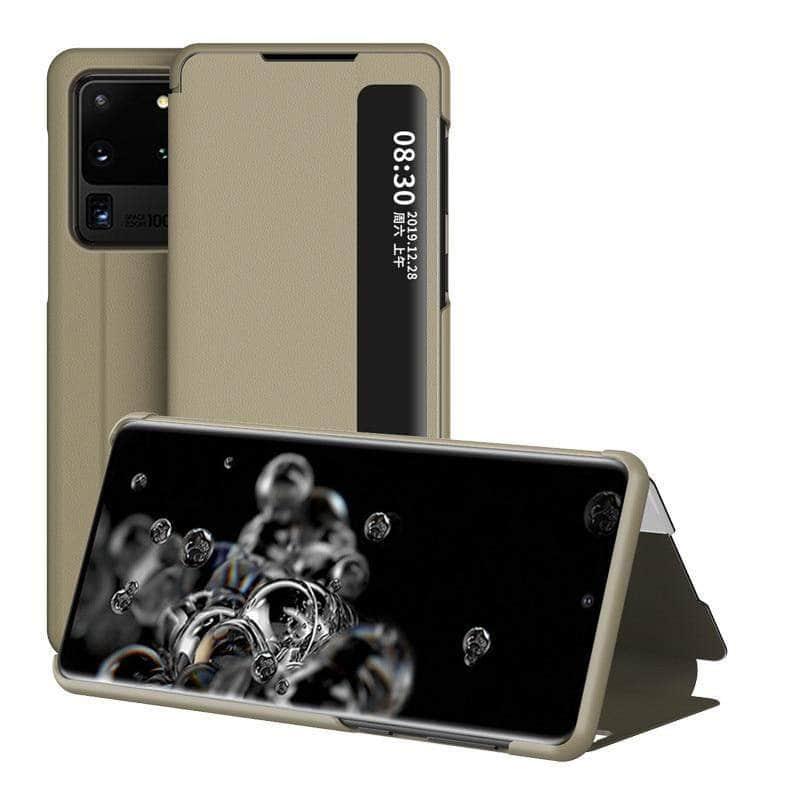 Samsung Galaxy Smart Window View Flip Stand Case - CaseBuddy