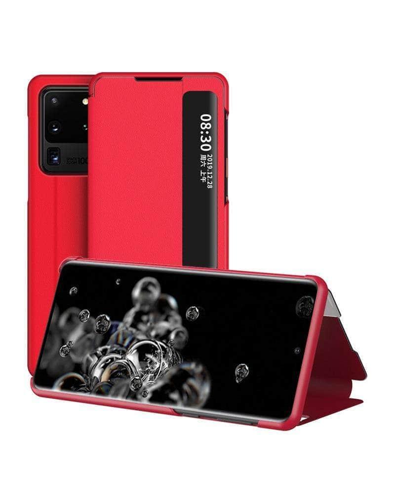 Samsung Galaxy Smart Window View Flip Stand Case - CaseBuddy