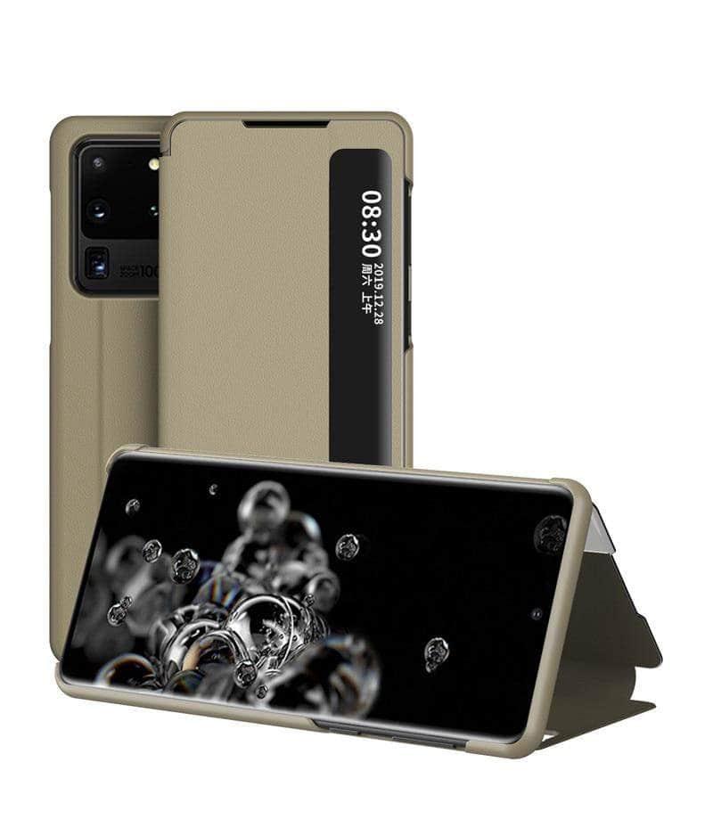 Samsung Galaxy Smart Window View Flip Stand Case - CaseBuddy