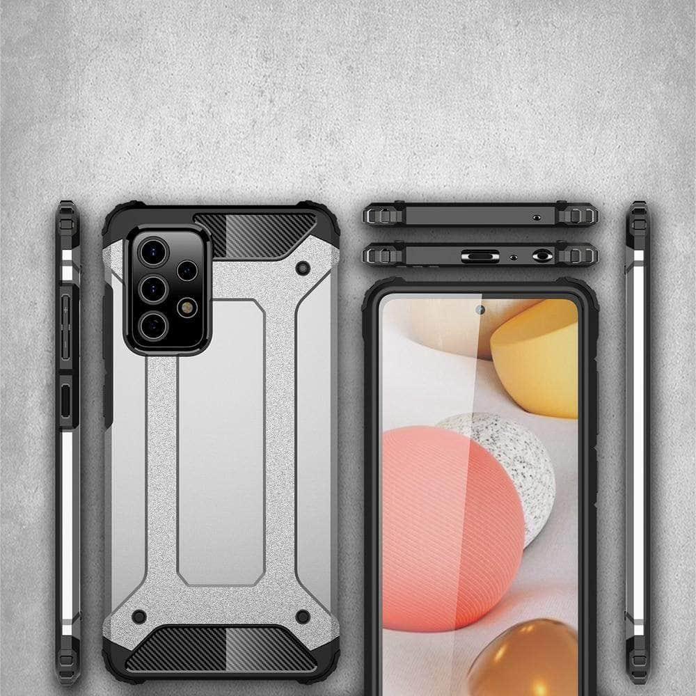 CaseBuddy Australia Shockproof Armor Galaxy A72 Silicone Back Cover