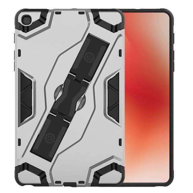 Shockproof Armor TPU+PC Portable Hand Strap Stand Cover Samsung Galaxy Tab A 8 2019 8.0 inch SM-P200 SM-P205 Case - CaseBuddy