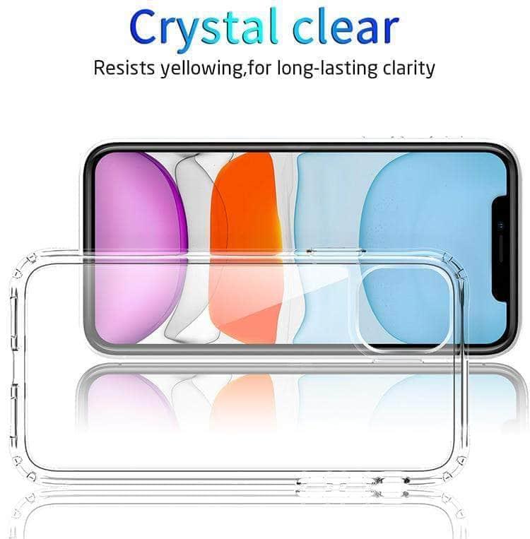 CaseBuddy Australia Casebuddy Shockproof Clear Transparent Silicone iPhone 13 & 13 Pro Case