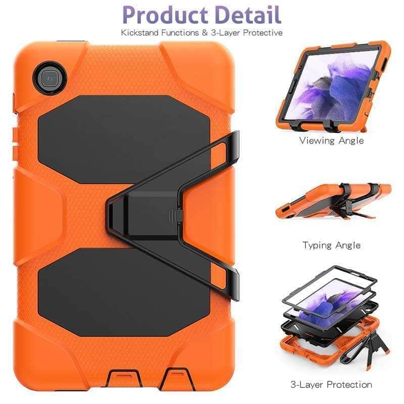 CaseBuddy Australia Casebuddy Shockproof Galaxy Tab A7 Lite 2021  Hard Military Heavy Duty Case