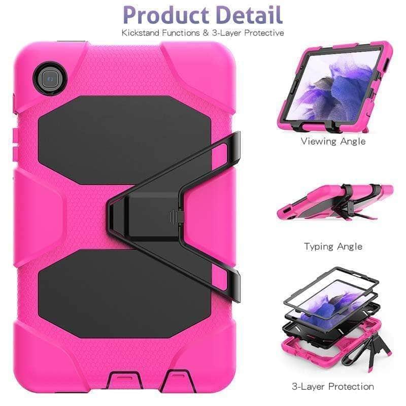 CaseBuddy Australia Casebuddy Shockproof Galaxy Tab A7 Lite 2021  Hard Military Heavy Duty Case