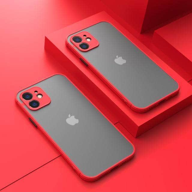 CaseBuddy Australia Casebuddy For iPhone 13Pro MAX / Red Shockproof Protection iPhone 13 Pro Max Hard Phone Shell