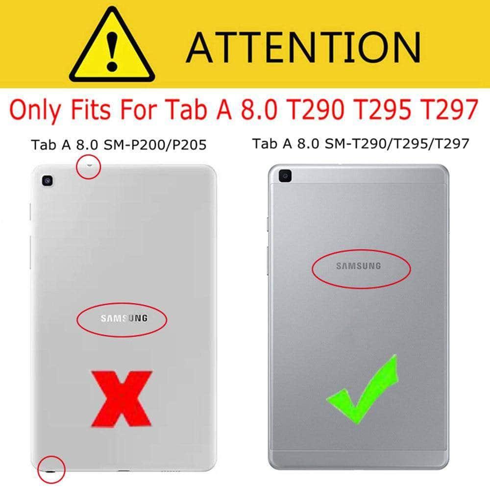 Shockproof Silicone Cover Samsung Galaxy Tab A 8.0 SM-T290/T295/T297 8.0" Tablet - CaseBuddy