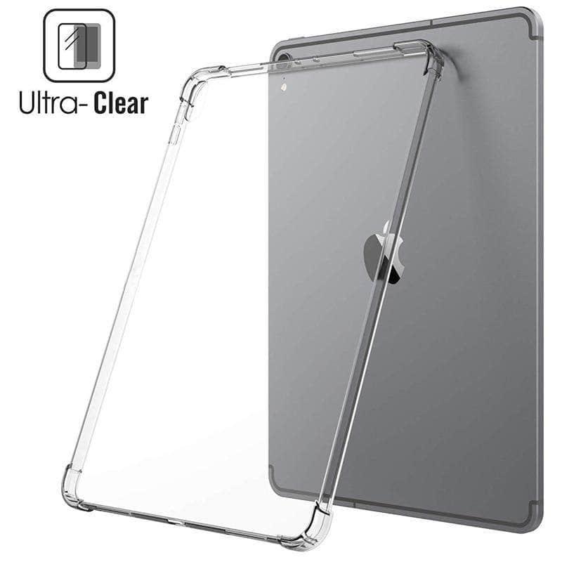 Silicon Galaxy Tab S7 S7 Plus 2020 T870 T875 T970 T975 Clear Transparent Back Cover - CaseBuddy