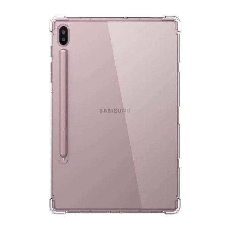 Silicon Galaxy Tab S7 S7 Plus 2020 T870 T875 T970 T975 Clear Transparent Back Cover - CaseBuddy