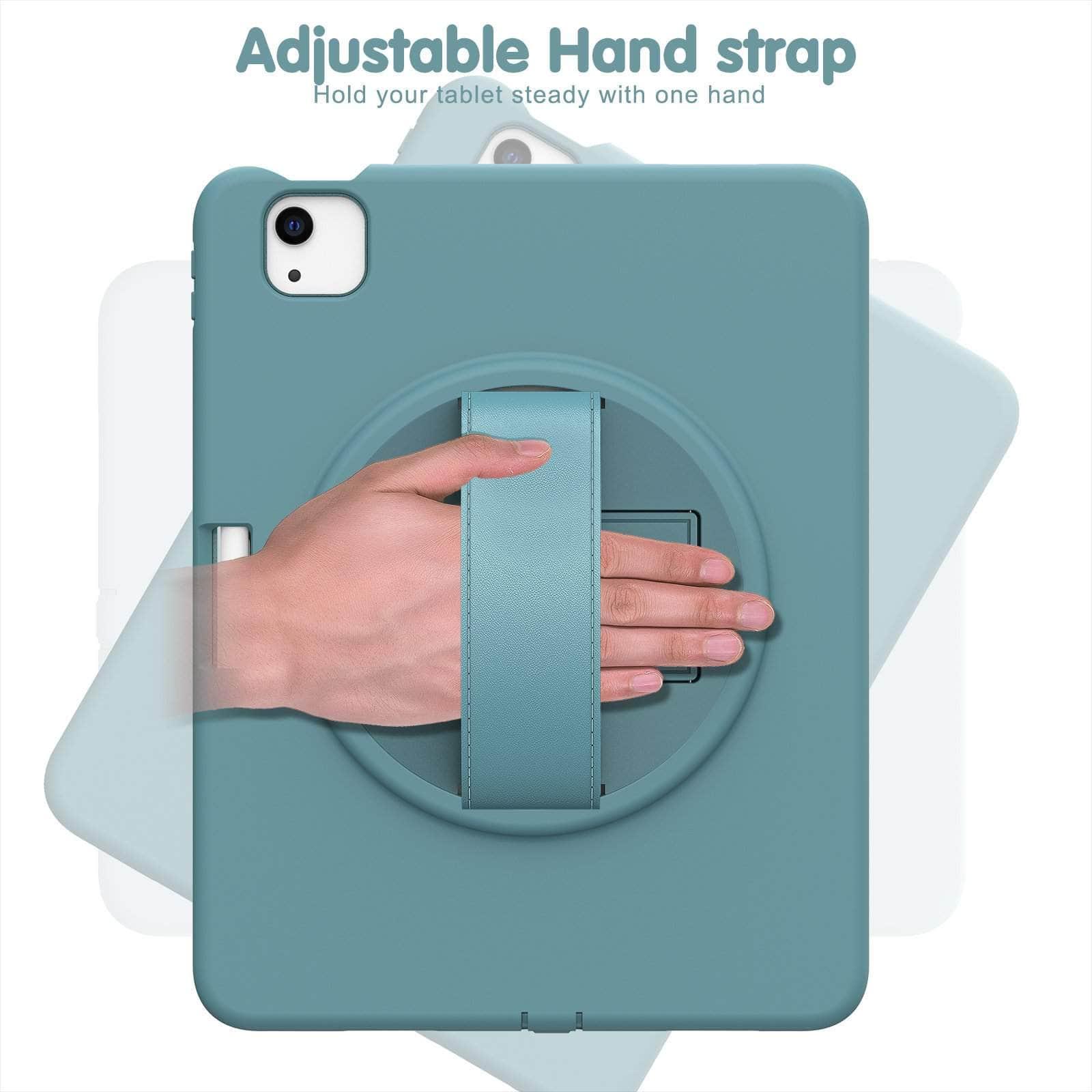 CaseBuddy Australia Casebuddy Silicone IPad Air 4 Rugged Duty Hand Holder Shell