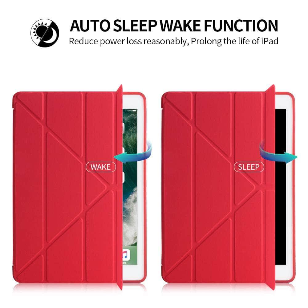 CaseBuddy Australia Casebuddy Silicone Soft iPad Air 5 Trifold Smart Cover