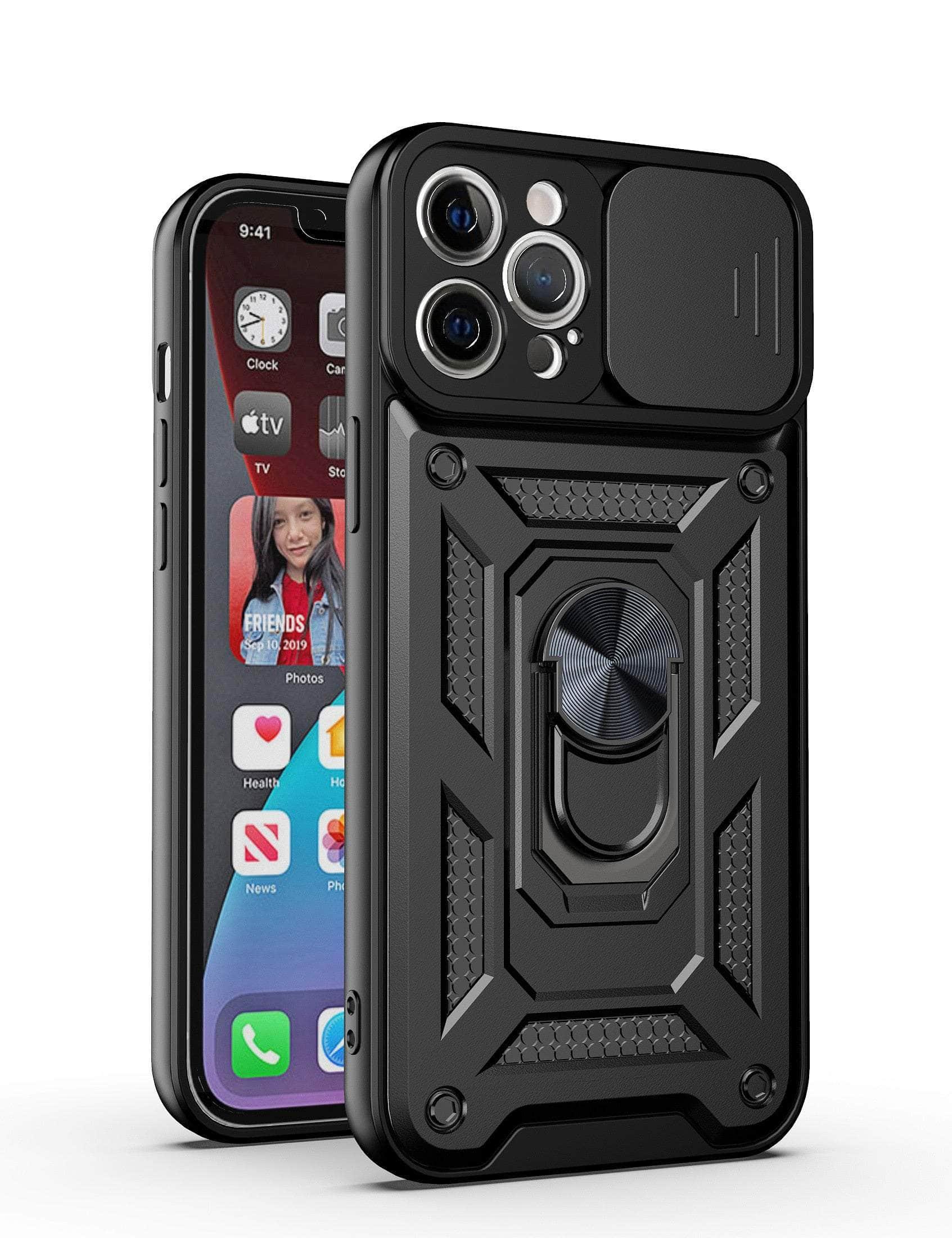 Casebuddy T6 / For iPhone 14Pro MAX Slide Armor iPhone 14 Pro Max TPU Back Cover