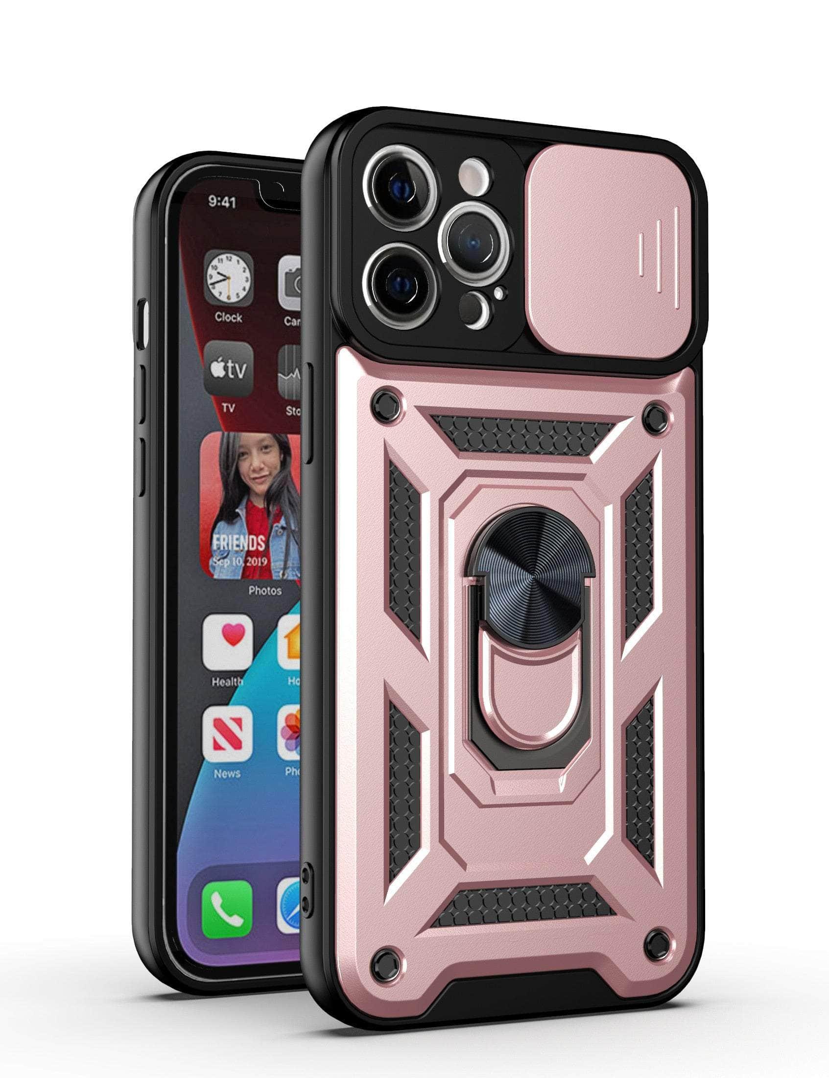 Casebuddy T2 / For iPhone 14Pro MAX Slide Armor iPhone 14 Pro Max TPU Back Cover