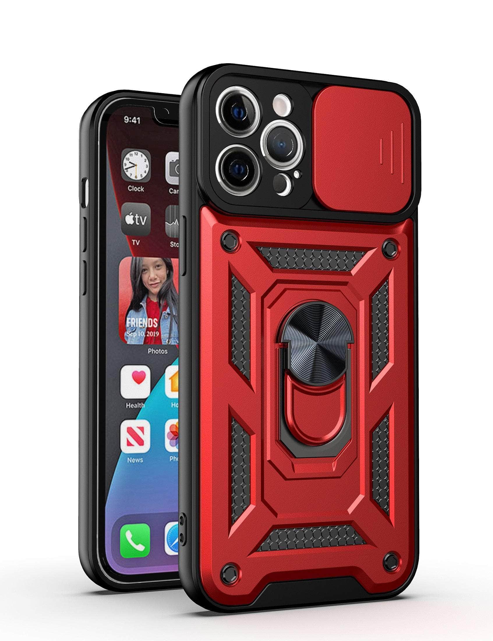 Casebuddy T1 / For iPhone 14Pro MAX Slide Armor iPhone 14 Pro Max TPU Back Cover
