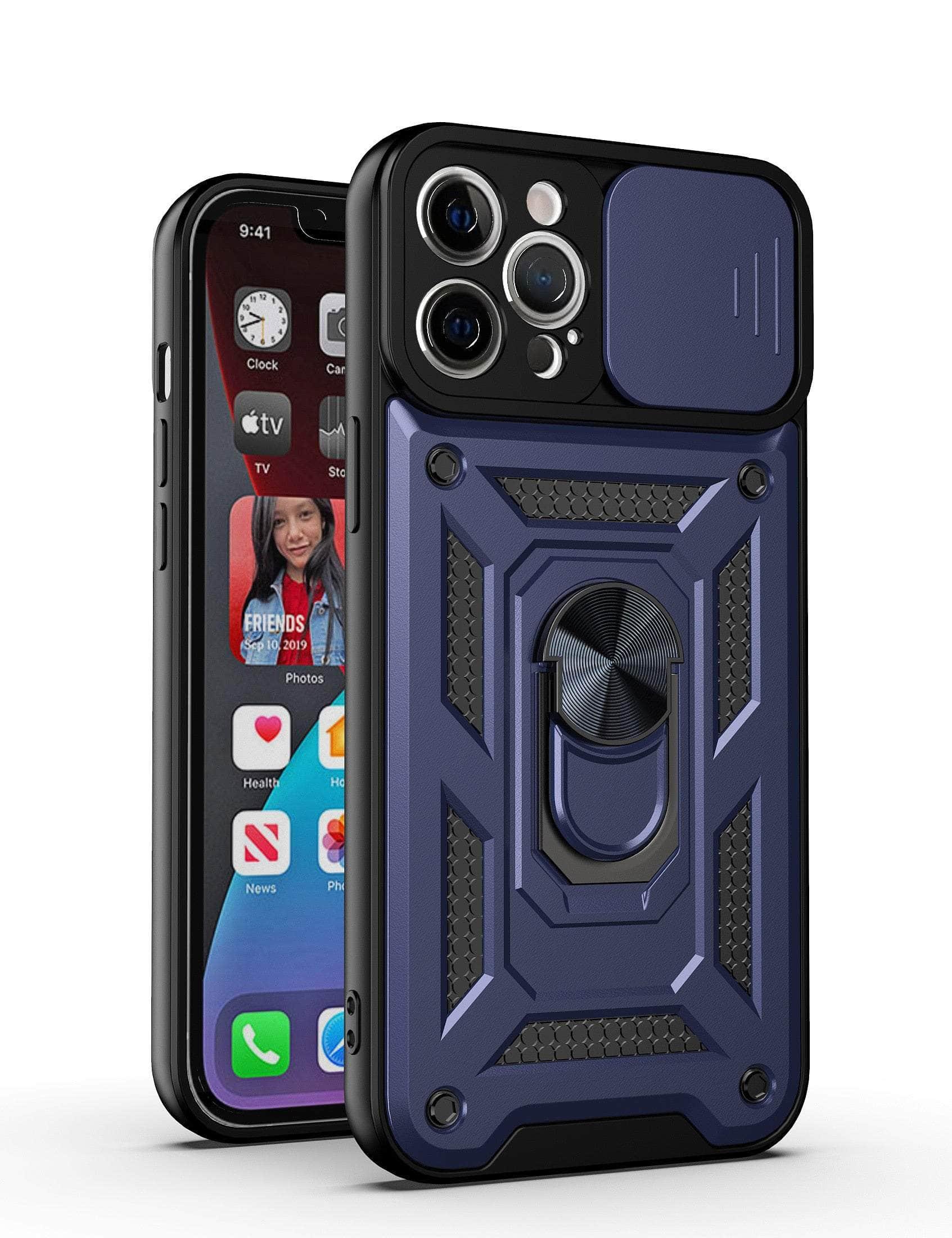 Casebuddy T5 / For iPhone 14Pro MAX Slide Armor iPhone 14 Pro Max TPU Back Cover