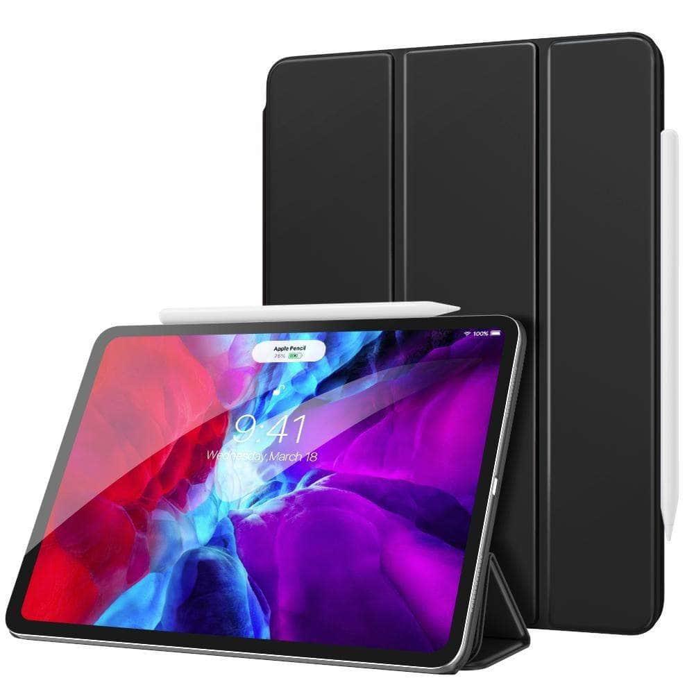 Smart Folio Case iPad Pro 12.9 2020 Magnetically Charge Slim Lightweight Smart Shell - CaseBuddy