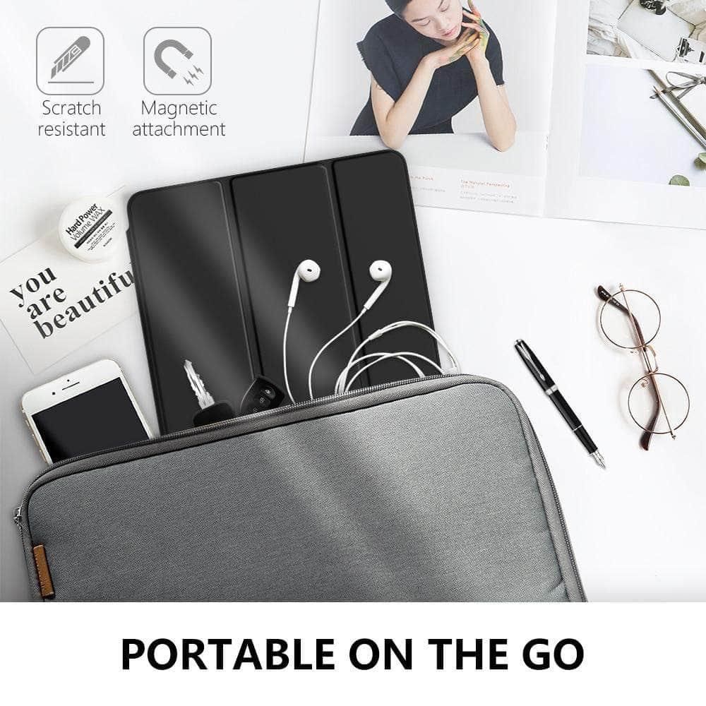 Smart Folio Case iPad Pro 12.9 2020 Magnetically Charge Slim Lightweight Smart Shell - CaseBuddy
