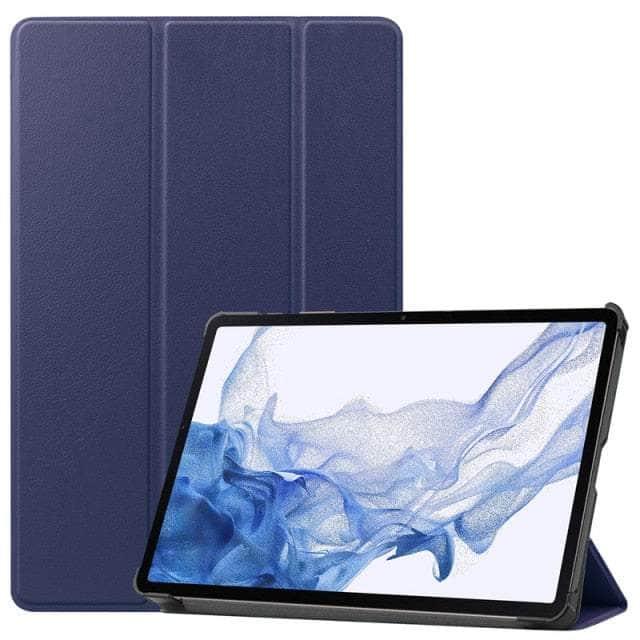 CaseBuddy Australia Casebuddy Dark Blue / Tab S8 Plus 12.4inch Smart Magnetic Galaxy Tab S8 Plus 12.4 X800 Cover