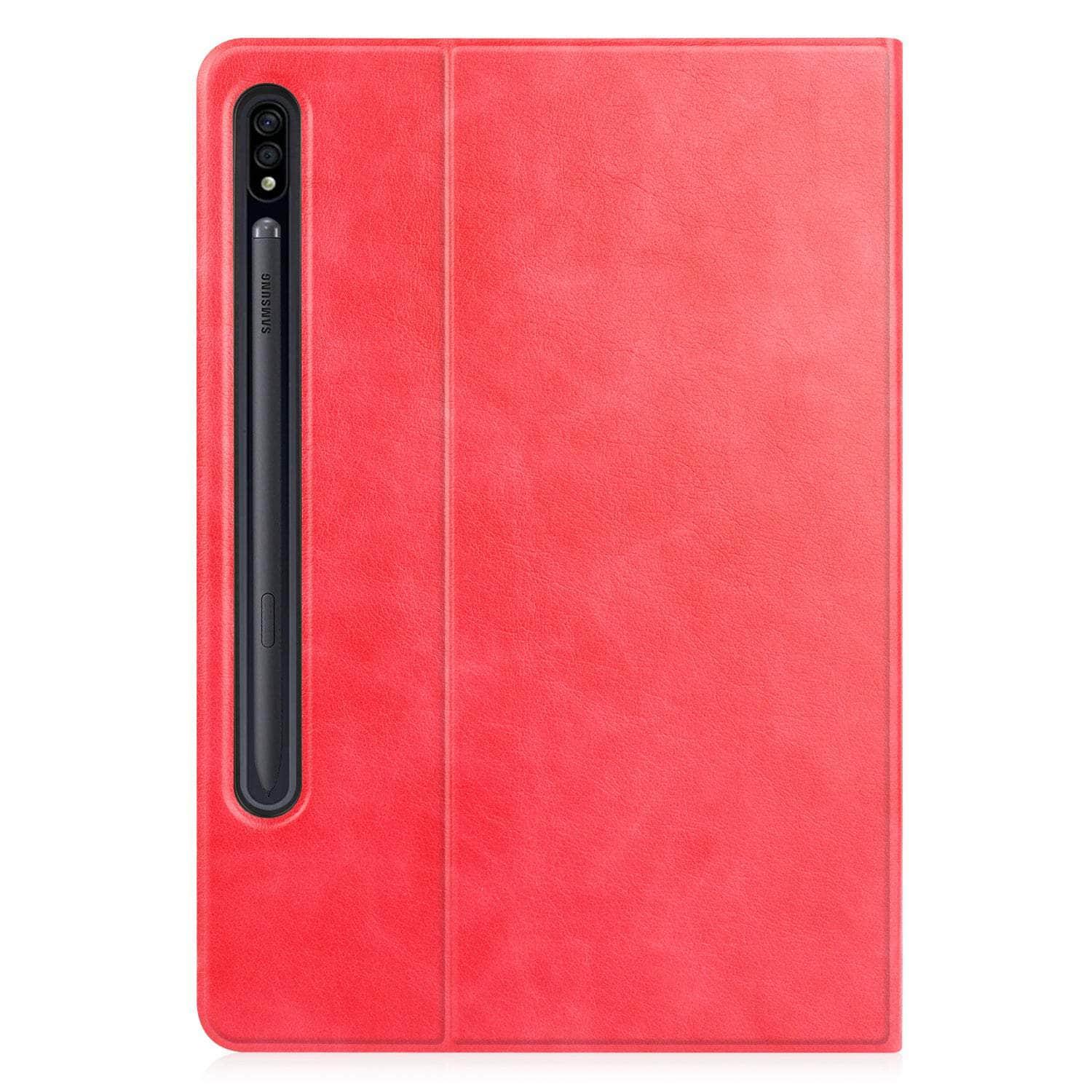 CaseBuddy Australia Casebuddy Smart Tab S8 X700 Protective Magnetic Adsorption Cowhide Leather Case