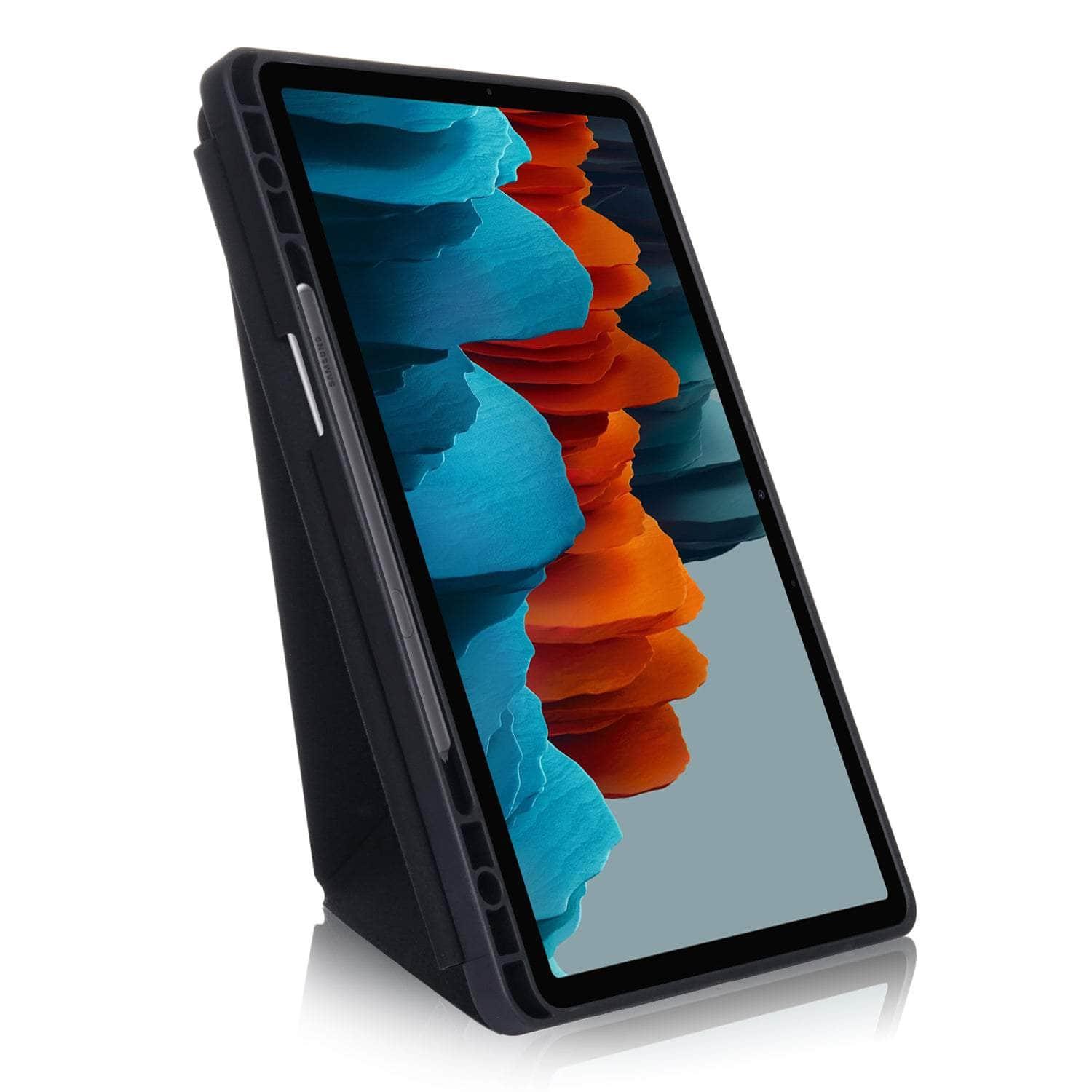 CaseBuddy Australia Casebuddy Smart Tri-Fold Tab S8 Ultra X906 Magnetic Adsorption Transformer Stand