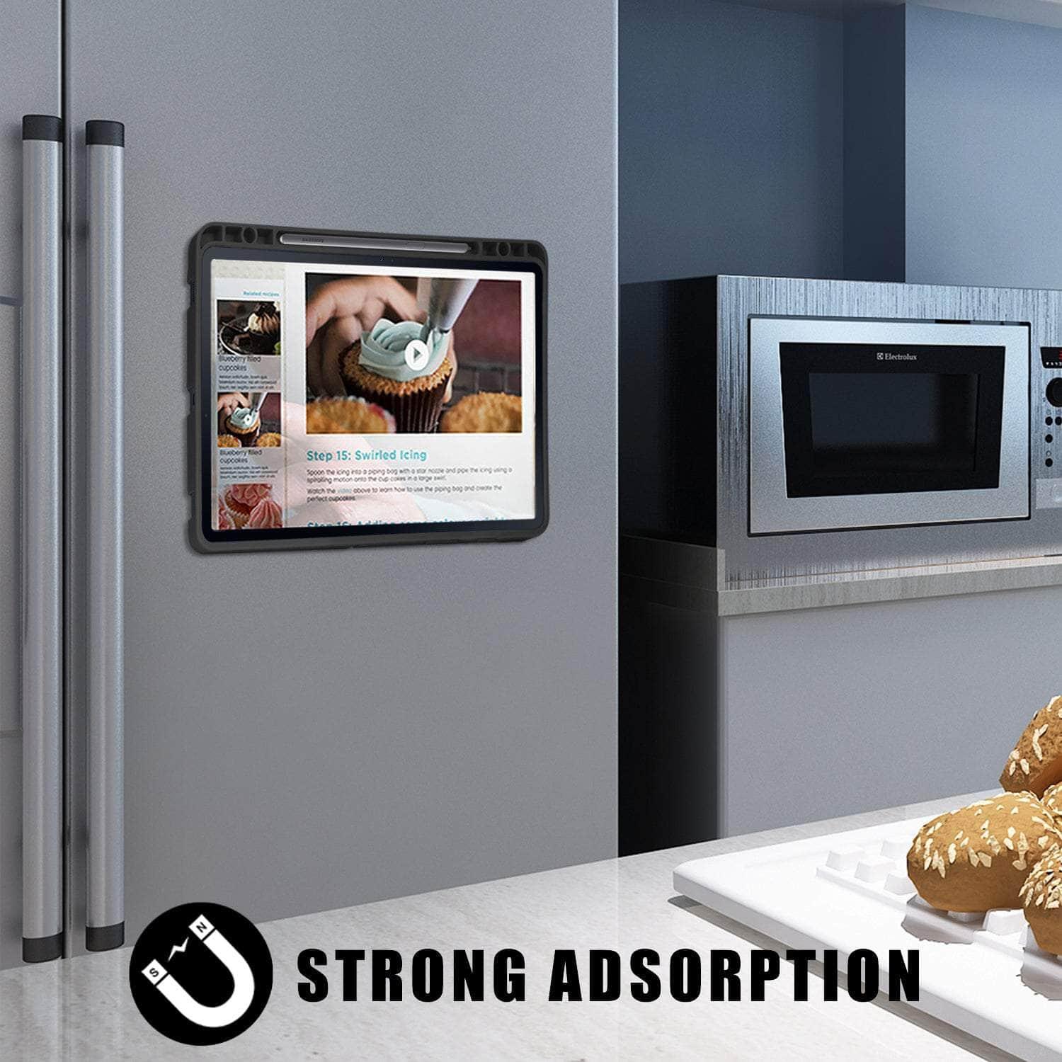 CaseBuddy Australia Casebuddy Smart Tri-Fold Tab S8 Ultra X906 Magnetic Adsorption Transformer Stand