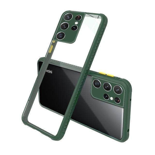 CaseBuddy Australia Casebuddy For Samsung S21Ultra / 03 Soft Edge S21 Clear Lens Protector Back Cove