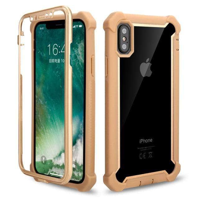 CaseBuddy Australia Casebuddy For iPhone 13Pro Max / Gold Phone Case Soft Silicone iPhone 13 Pro Max Shockproof Bumper