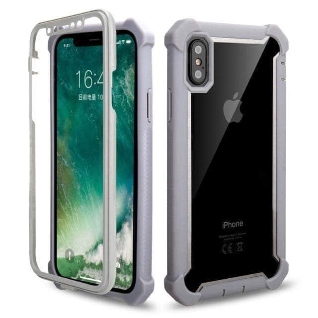 CaseBuddy Australia Casebuddy For iPhone 13Pro Max / Gray Phone Case Soft Silicone iPhone 13 Pro Max Shockproof Bumper