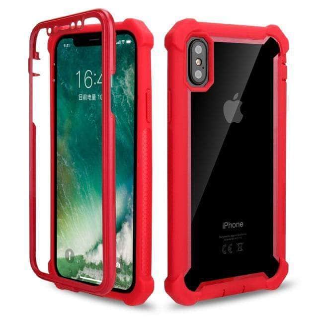 CaseBuddy Australia Casebuddy iPhone 13 Pro / Red Phone Case Soft Silicone iPhone 13 Pro Shockproof Bumper