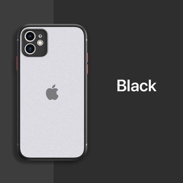CaseBuddy Australia Casebuddy for se 2020 / Black Square Shockproof iPhone 11 Pro Max X XS XR MAX SE 2020 Case