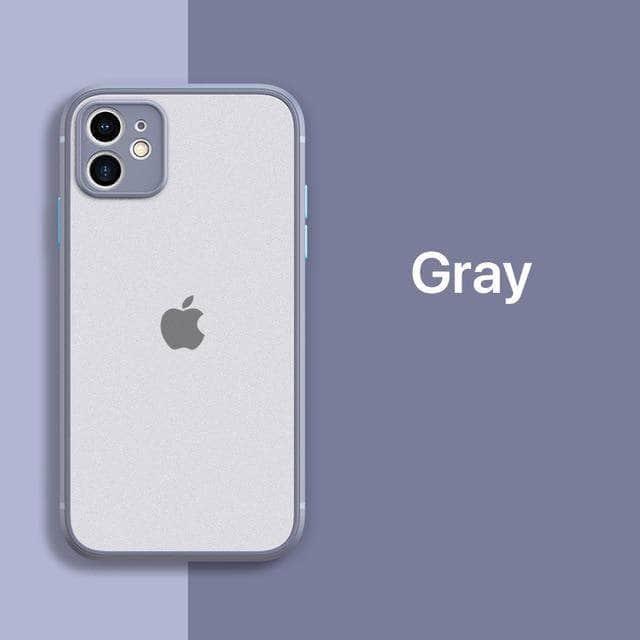CaseBuddy Australia Casebuddy for se 2020 / Gray Square Shockproof iPhone 11 Pro Max X XS XR MAX SE 2020 Case