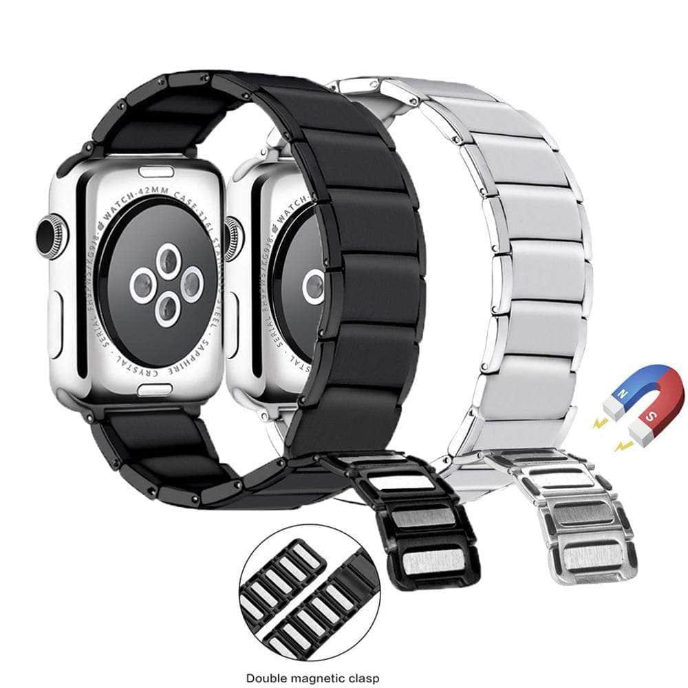 CaseBuddy Australia Casebuddy Stainless Steel Strap Apple Watch 2 3 4 5 6  38/40/42/44 Magnetic Loop