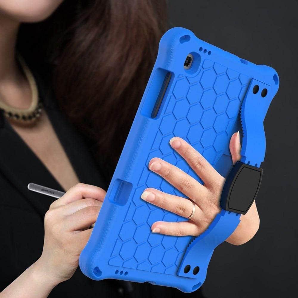 CaseBuddy Australia Casebuddy Strap Shockproof EVA Full Body Cover Kids Galaxy Tab S6 Lite 10.4 P610 P615