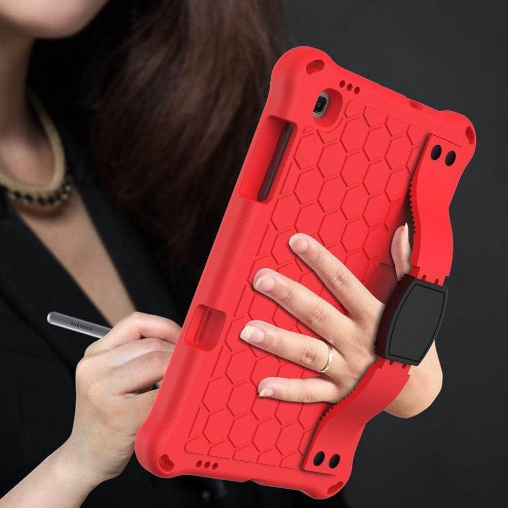 CaseBuddy Australia Casebuddy Strap Shockproof EVA Full Body Cover Kids Galaxy Tab S6 Lite 10.4 P610 P615