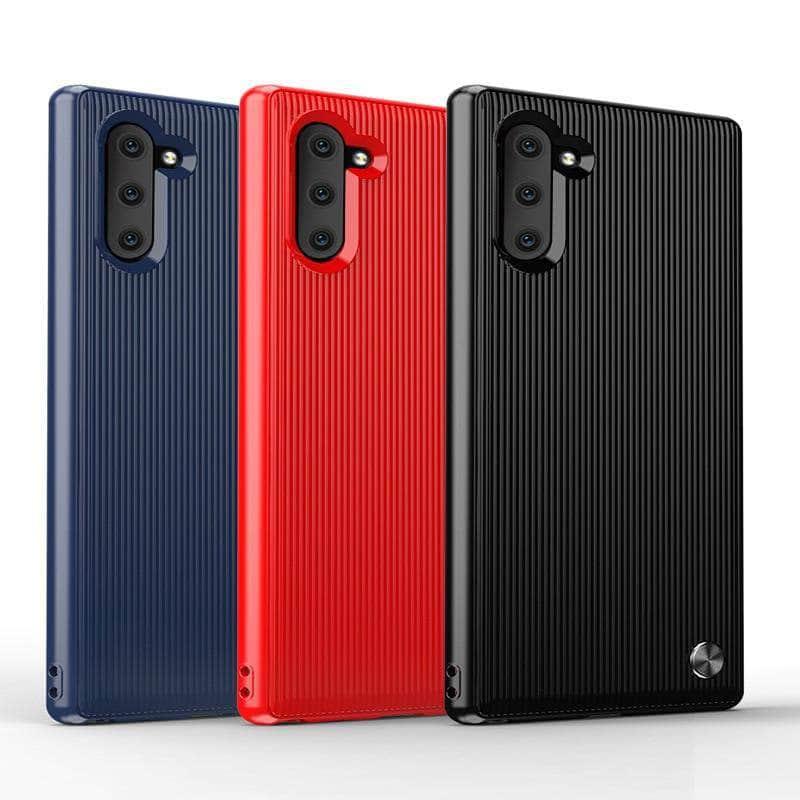 Strip Silicone Case Samsung Galaxy Note 10 Plus Protective Cover - CaseBuddy