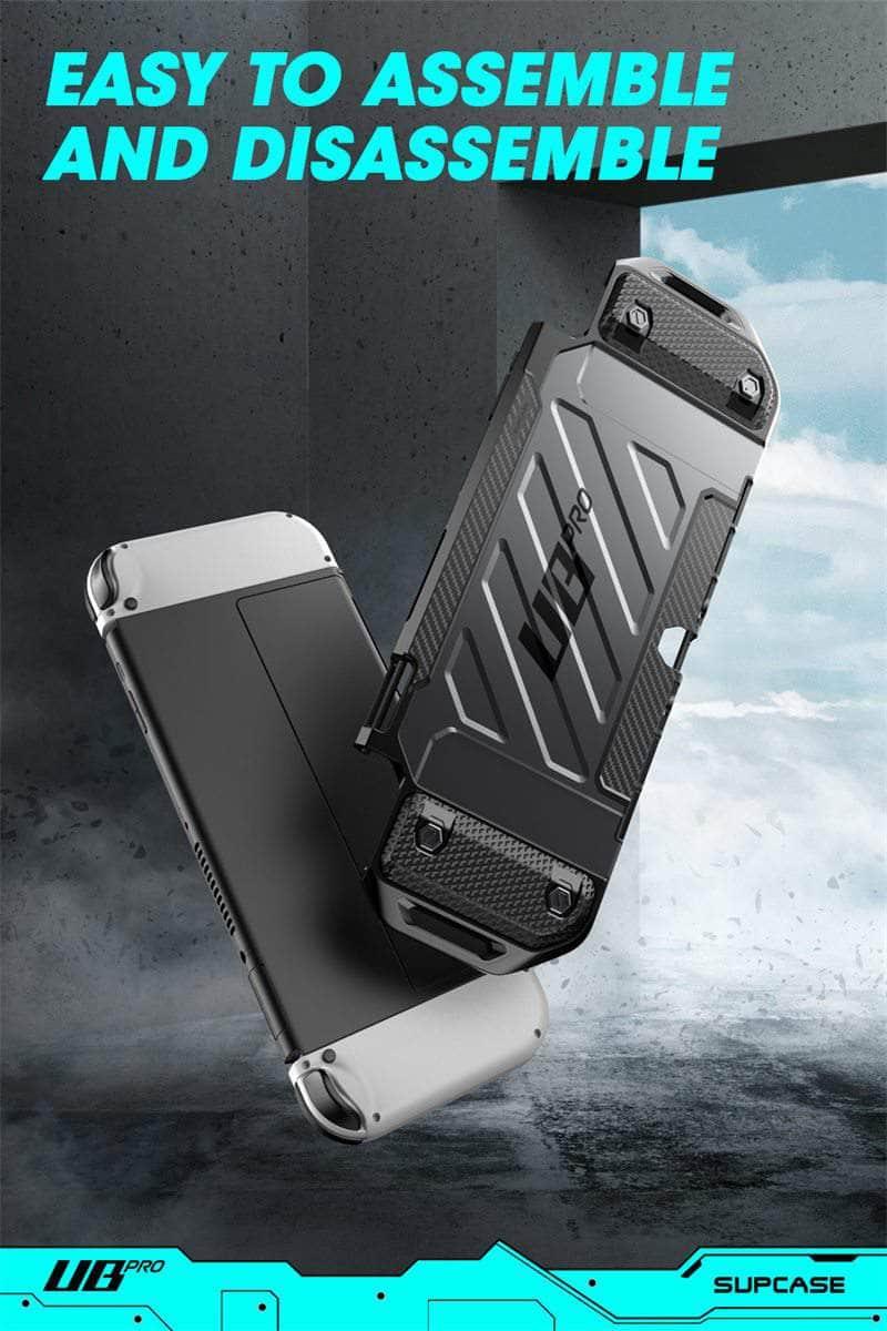 CaseBuddy Australia Casebuddy SUPCASE Dockable Nintendo Switch OLED 2021 Rugged Protective Case