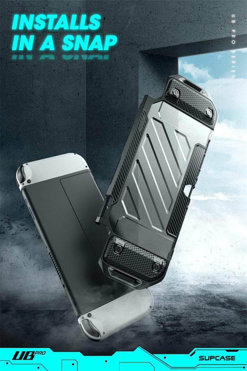 CaseBuddy Australia Casebuddy SUPCASE Dockable Nintendo Switch OLED 2021 Rugged Protective Case