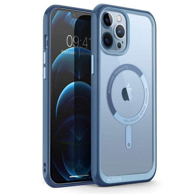 CaseBuddy Australia Casebuddy PC + TPU / Azure SUPCASE iPhone 13 Pro Max UB Mag  Premium Hybrid MagSafe Case