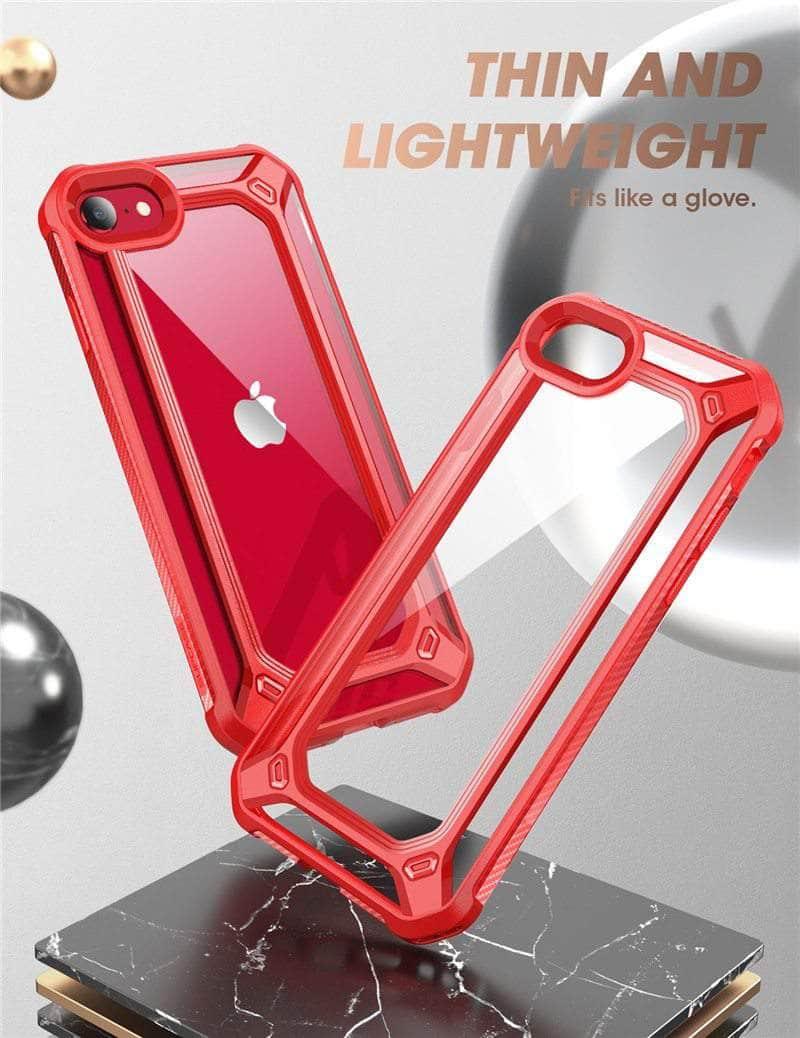 SUPCASE iPhone SE 2020 EXO Series Premium Hybrid Protective Clear Bumper - CaseBuddy