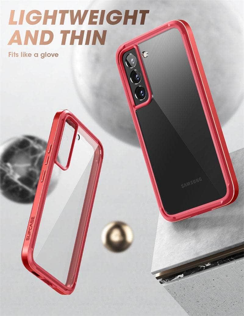 CaseBuddy Australia Casebuddy SUPCASE S22 UB Edge Pro Slim Frame Clear Back Case