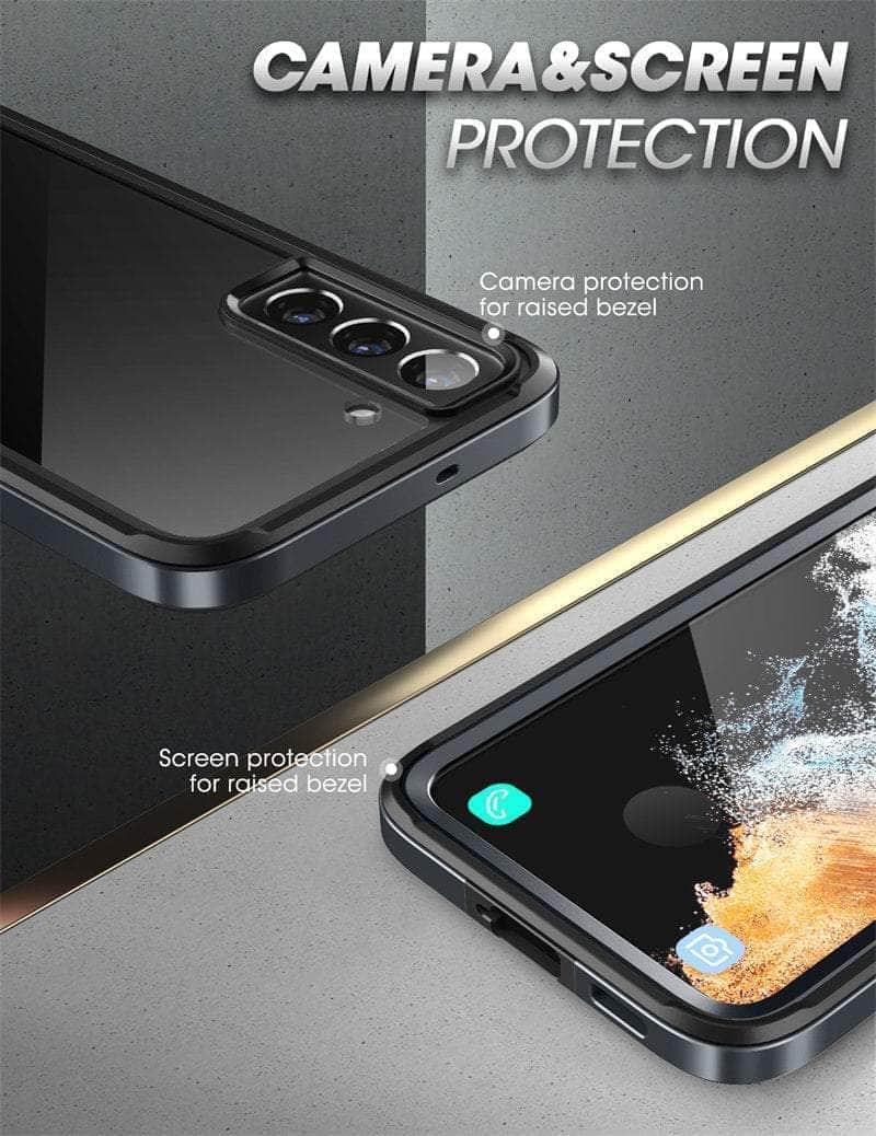 CaseBuddy Australia Casebuddy SUPCASE S22 UB Edge Pro Slim Frame Clear Back Case