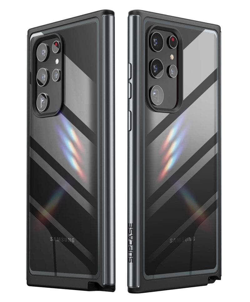 CaseBuddy Australia Casebuddy SUPCASE S22 Ultra UB Edge Pro Slim Frame Clear Back Case