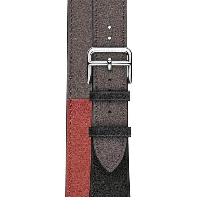 CaseBuddy Australia Casebuddy Swift Double Tour Apple Watch 1 2 3 4 5 6  38/40/42/44 Real Leather Strap